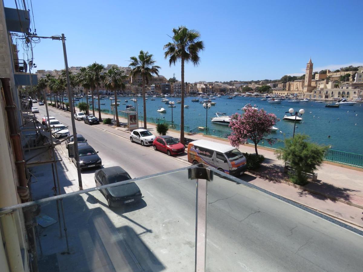 Aquamarine Sea Front Apartments - First Floor Marsaskala Kültér fotó